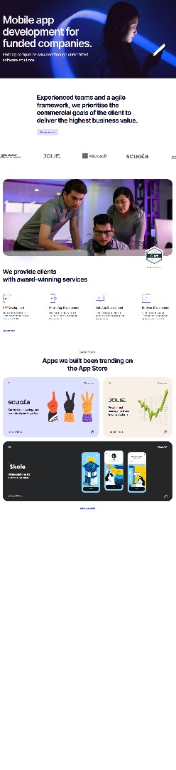 IT Services and App Development Website